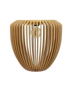 Clava Wood Easyfit Lamp Shade Natural Oak