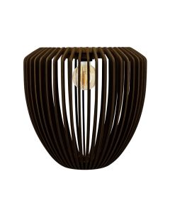 Clava Wood Easyfit Lamp Shade Dark Oak