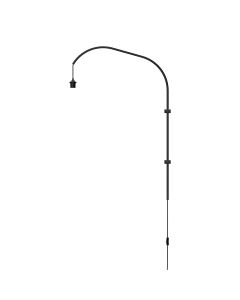 Willow Wall Light Fitting Black