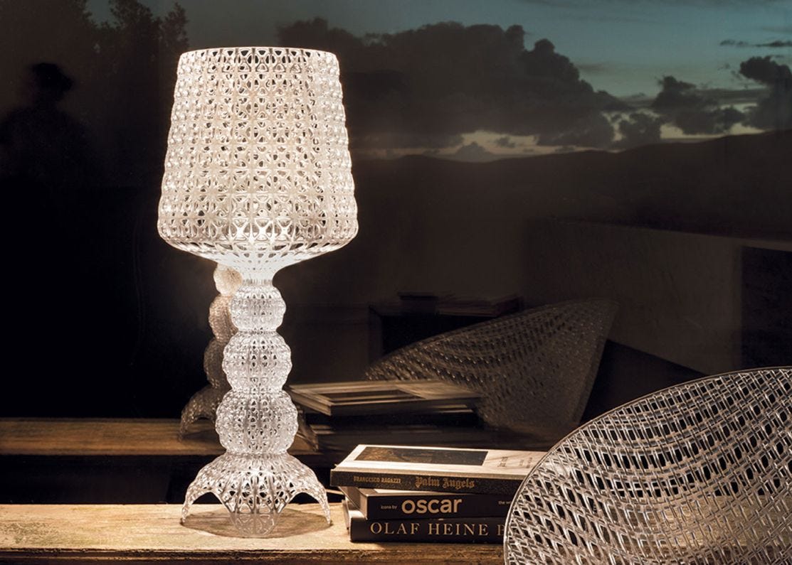 Kartell mini kabuki lamp deals