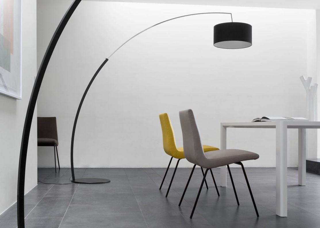 Lamp arched top