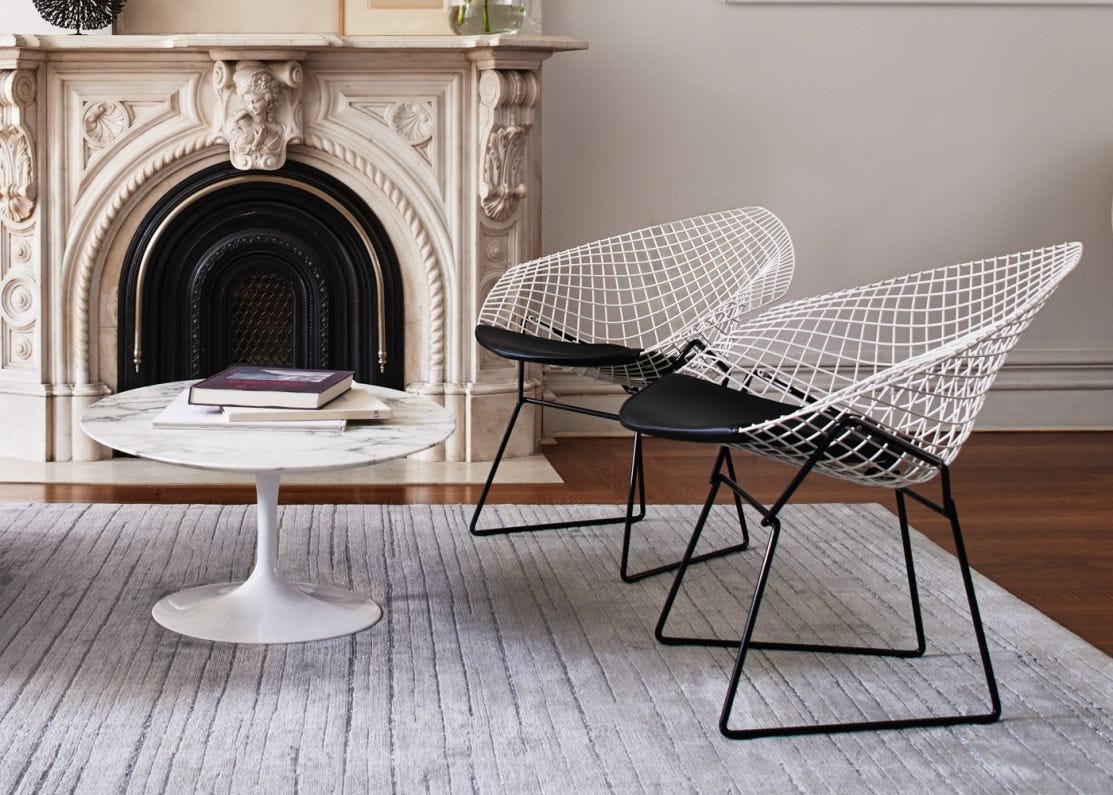 Knoll clearance diamond chair