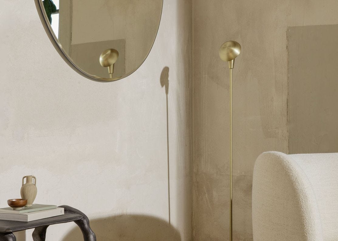 Bathroom shop floor lamp