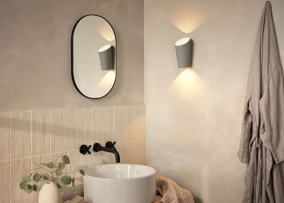 Heals shop bathroom lights