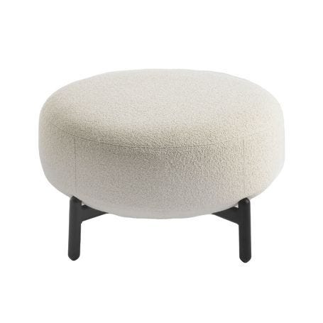 Lunam Pouf White Orsetto