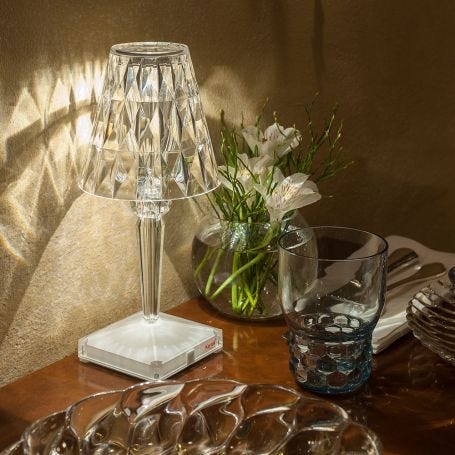 Battery LED Portable Table Lamp Small