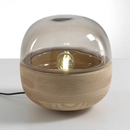 Bolla Lamp Ash Moka Stained
