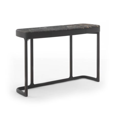 Blush Console Moka Emperador Brown Marble
