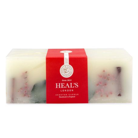 Winter Spice Brick Candle with Botanicals
