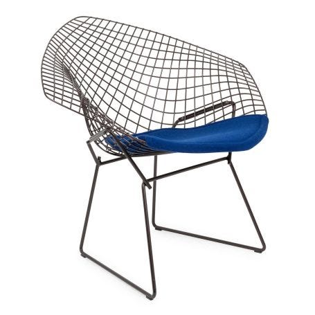 Bertoia Diamond Armchair Bronze Base Tonus 4 210