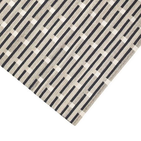 Purlin Tufted Rug Warm Grey