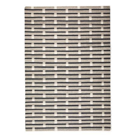 Purlin Tufted Rug Warm Grey