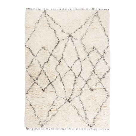 Ruffle Rug Grey