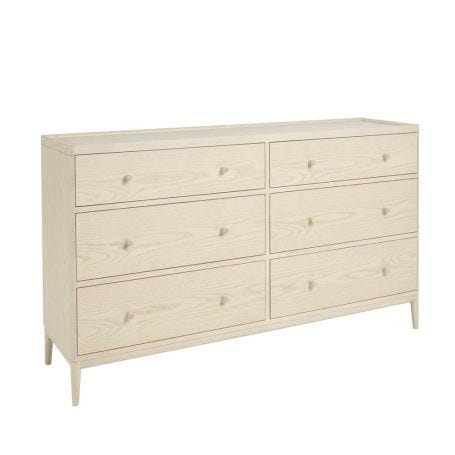 Salina Wide 6-Drawer Chest 