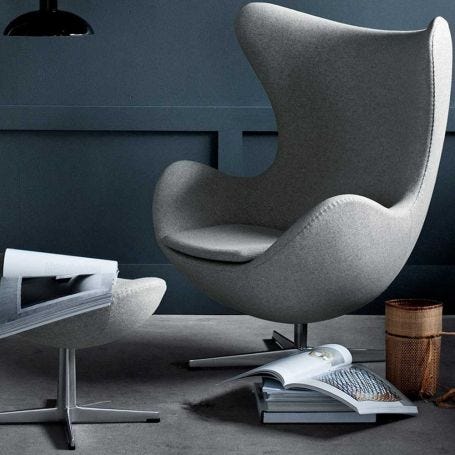 Egg Chair in Divina Melange 120