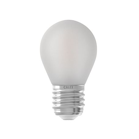 Satin Crystal Golf Ball Bulb Dimmable 5W E27 LED