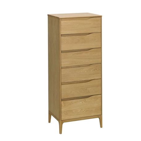 Rimini 6-Drawer Tall Chest 