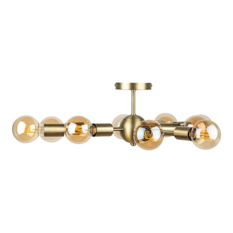 Mega Junction 9 Arm Flush Chandelier