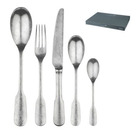 Fiddle Vintage Satin 42 Piece Set
