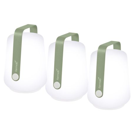 Balad LED Set of 3 Small Outdoor Table Lamps
