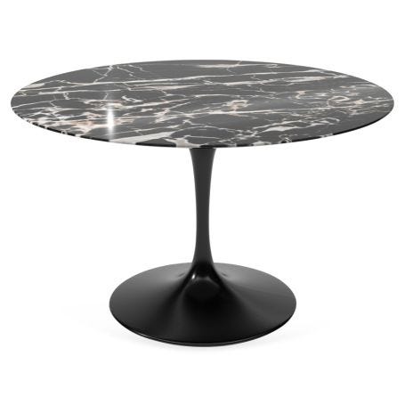 Saarinen Round Dining Table with Black Base