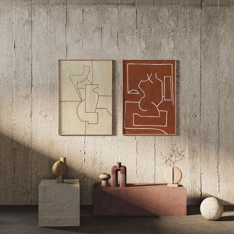 Antic Ideal 02 Print by Avrandinis 30 x 40cm