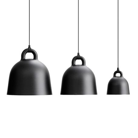 Bell Pendant Light Black