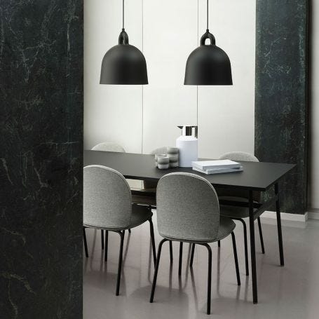 Bell Pendant Light Black