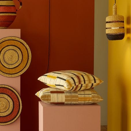 Kente Cushion Brick
