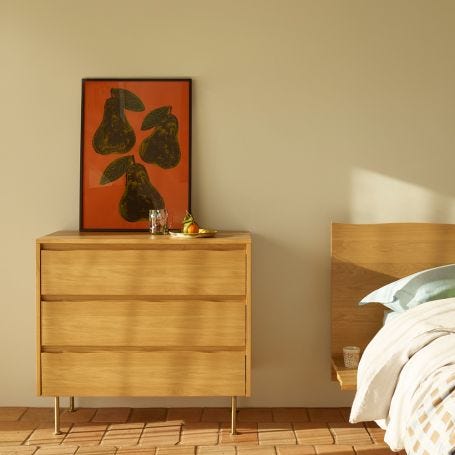 Frutetto Pere on Rust Print 50 x 70cm