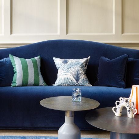Brisa Cushion Indigo 43 x 43cm
