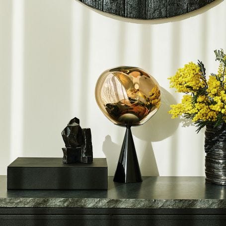Melt LED Cone Fat Table Lamp