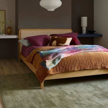 Halo Cloud Rug Moss