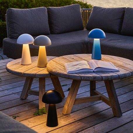 Sam LED Outdoor Portable Table Lamp