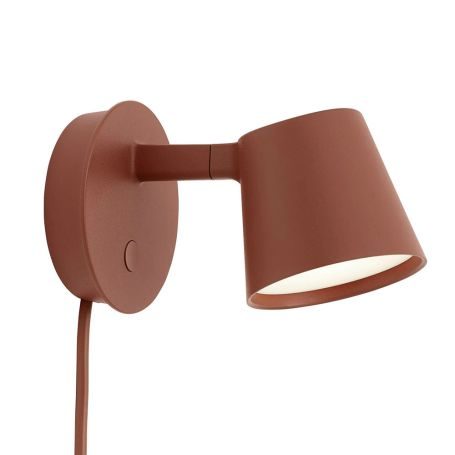 Tip LED Wall Light Copper Brown