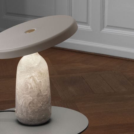Eddy LED Table Lamp Grey