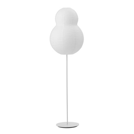 Puff Floor Lamp Bubble White