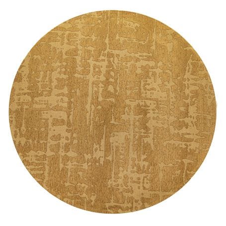 Baobab Rug Gold Round 240cm