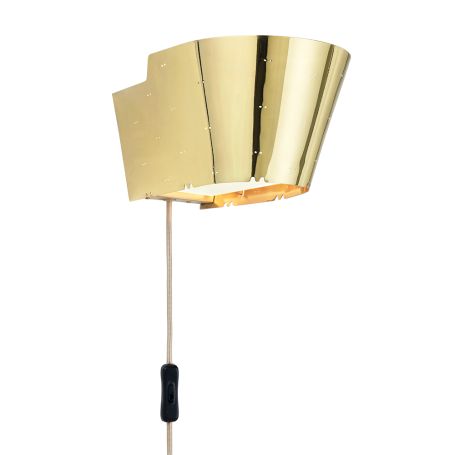 9464 Wall Light Polished Brass