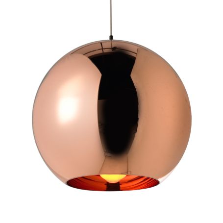 Copper Round Pendant Light