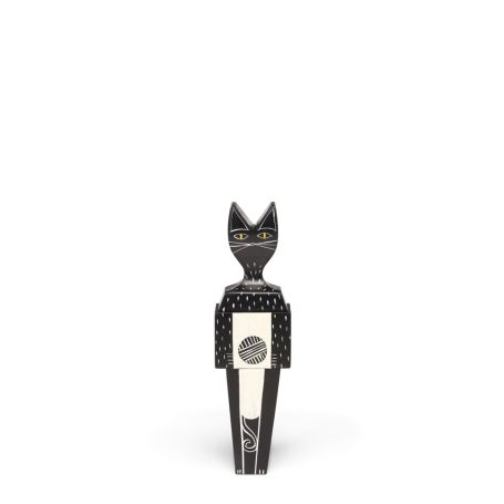 Wooden Doll Cat