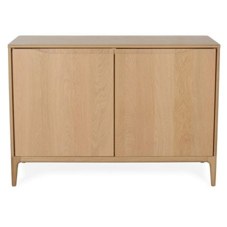 Romana Small Sideboard 2 Door Clear Matt Oak