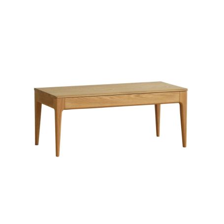 Romana Coffee Table Clear Matt Oak