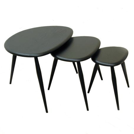 Originals Nest of Tables Colour Finish Black