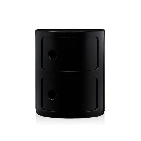 Componibili Cabinet 2 Element Black
