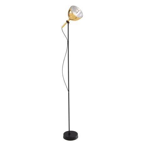 Brass Bell Floor Standing Light