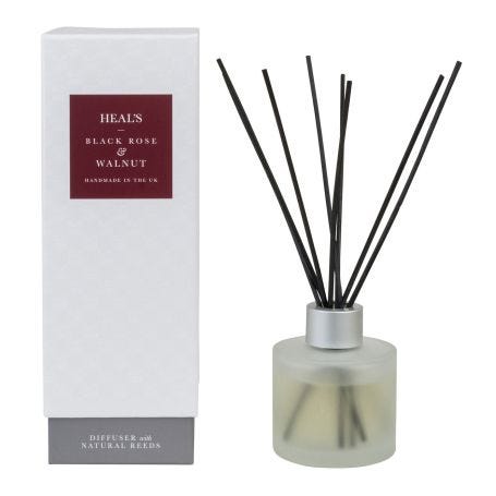 Black Rose & Walnut Natural Reed Diffuser