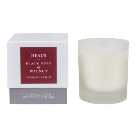 Black Rose & Walnut Scented Candle