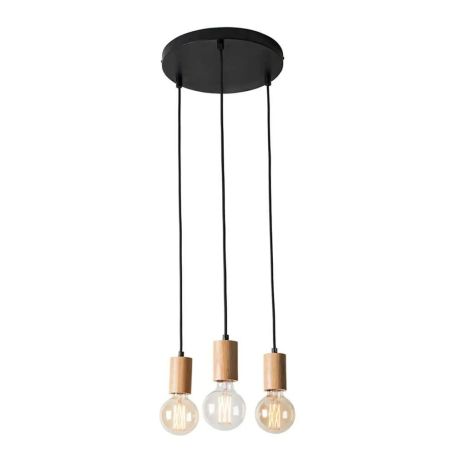 Multiple Pendant Ceiling Rose 3 Outlet White