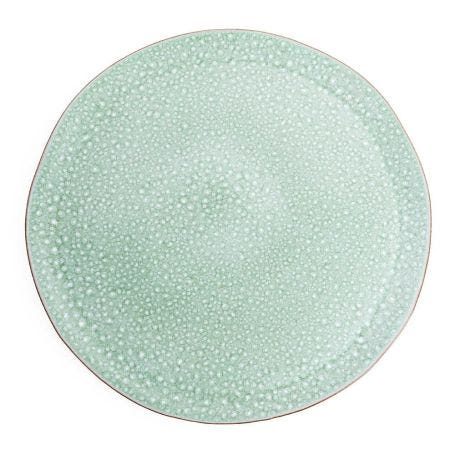 Dapple Charger Plate Green
